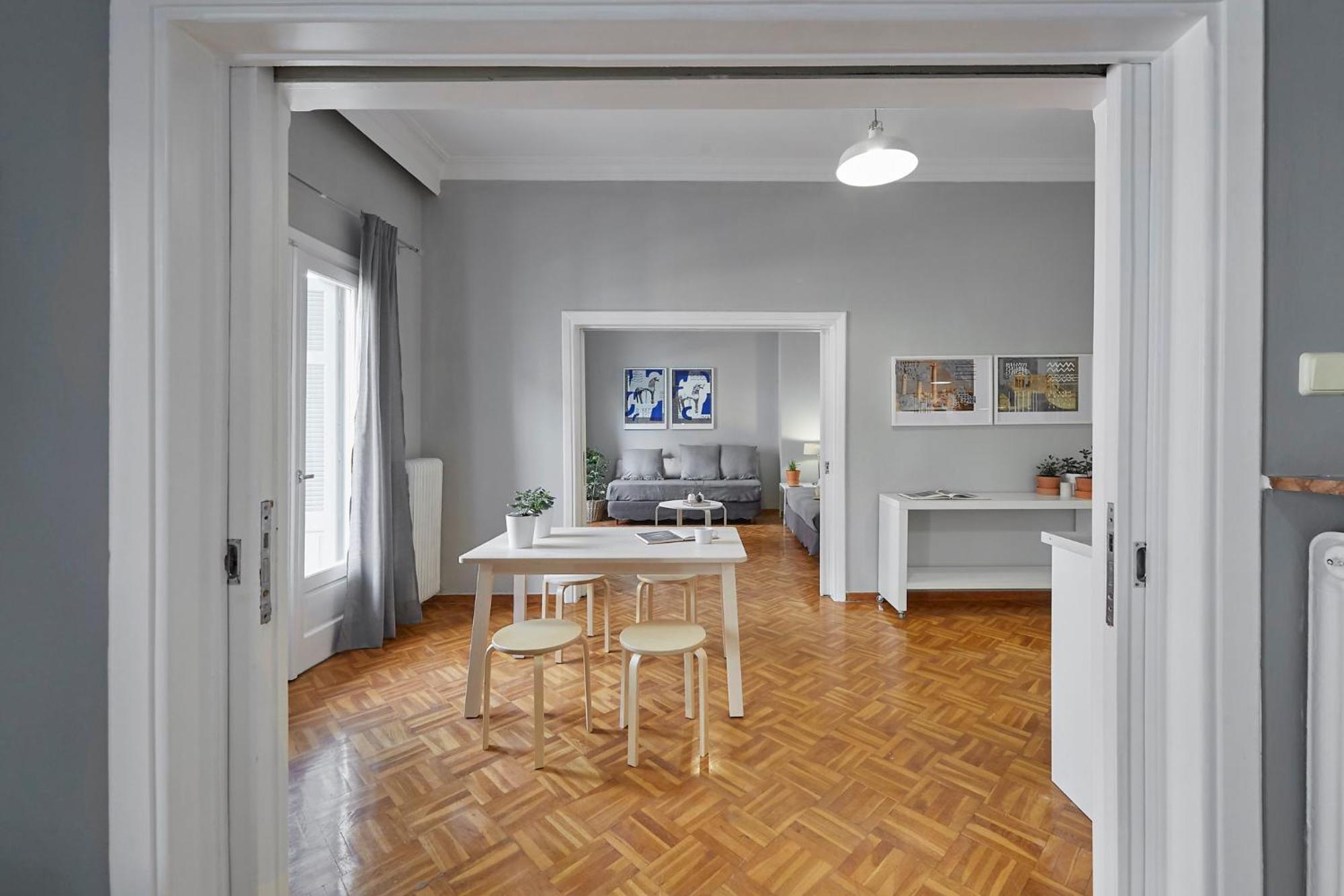Bright Bright A Central Apartment With Balcony Thessaloníki Eksteriør bilde