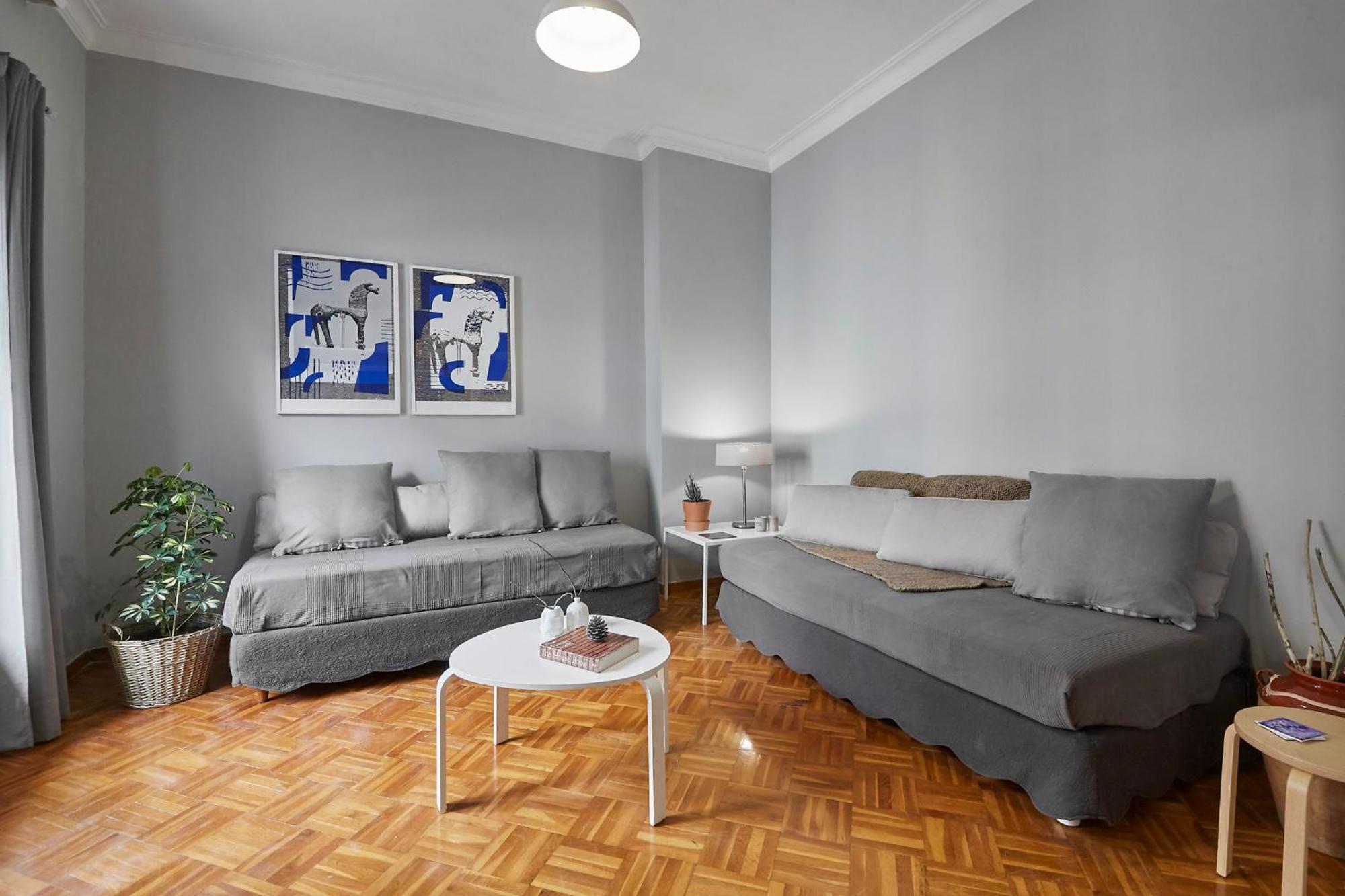 Bright Bright A Central Apartment With Balcony Thessaloníki Eksteriør bilde